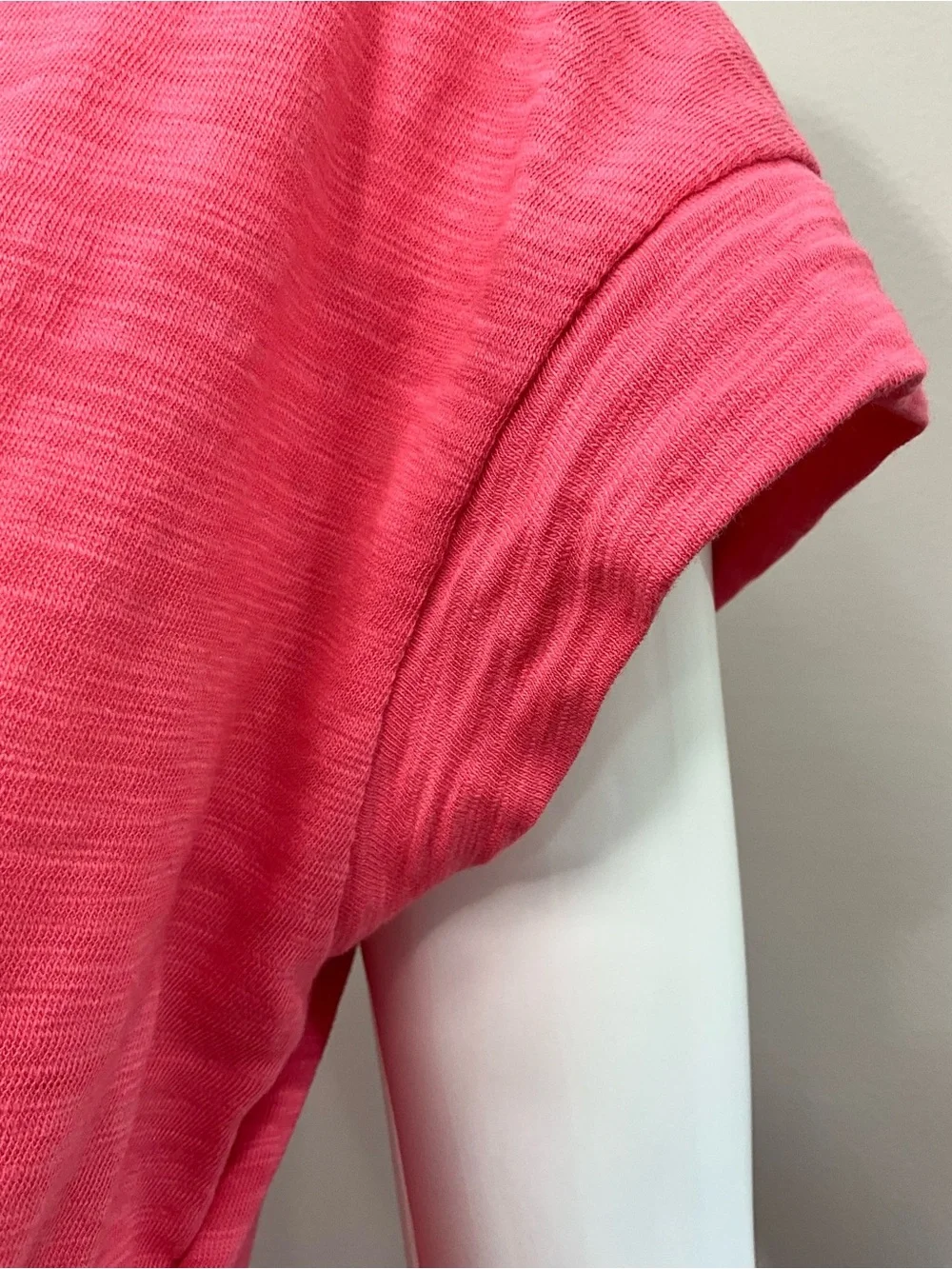 J. CREW Coral Pink Tie Waist Mini Dress Size S Casual Chic Summer